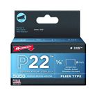 16in 225-6pk Arrow Fastener Company Inc 225 6 Pack 5 P22 Plier Type Staple 30 300 Box 079055225164