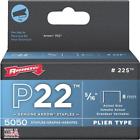 00079055225164 225 Arrow Fastener Pk Plier Type Staple Length
