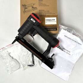 H7116sp 3 Plus 22 Gauge 3/8-inch Crown Pneumatic Upholstery Stapler - New H7116sp 3 Plus 22 Gauge 3/8-inch Crown Pneumatic Upholstery Stapler - New