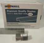 0765439 35509 Spotnails Staples Premium Quality Galvanized Chisel Point 076543355099