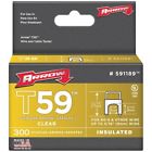 Rg59-rg6 591189 Arrow Fastener Clear T59 079055591153 Rg59-rg6 591189 Arrow Fastener Clear T59 079055591153