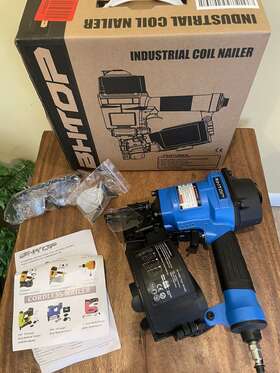 Mcn55 Aeropro Bhtop 15-degree Pneumatic Coil Nailer - 1-inch To 2-1/4-inch New