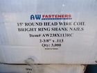 Aw Fasteners 2-3-8 X 113 754005122112 Aw Fasteners 2-3-8 X 113 754005122112
