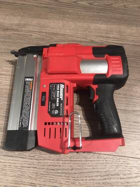 20131c-b Bauer 18ga Brad Nailer Nail Gun Model - Minor Usage Red