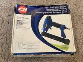 Cn703400av Campbell Hausfeld 2-in-1 Brad Nailer/stapler Cn703400av Campbell Hausfeld 2-in-1 Brad Nailer/stapler