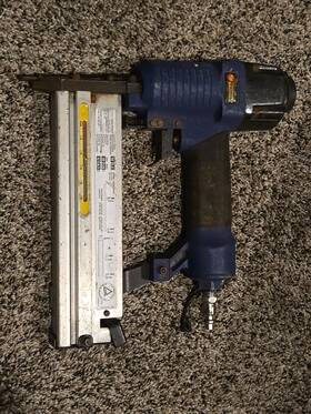 Dj0213 Campbell Hausfeld Brad Nailer Stapler 2-in-1 Pneumatic Air Tool Dj0213 Campbell Hausfeld Brad Nailer Stapler 2-in-1 Pneumatic Air Tool