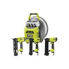Yg63ck Combo Nailers Pancake Ryobi Kit 6 Vertical Compressor Gal. 3 Yg63ck Combo Nailers Pancake Ryobi Kit 6 Vertical Compressor Gal. 3
