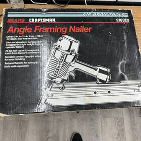 918320 Craftsman Sears Angle Framing Nailer 2 Inch To 3-1/2 918320 Craftsman Sears Angle Framing Nailer 2 Inch To 3-1/2