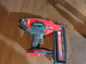 Cmcn616b Craftsman V20 Li-ion 16 Ga. Finish Nailer Tool Only New