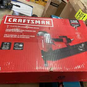 Cmp21pl Craftsman Framing Nail Gun 2 To 3-1/2-inch 21 Degree Plastic