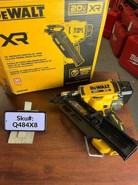 Dcn930b Dewalt 20v Xr 30 Degree Cordless Framing Nailer Tool Only Q484x8 Dcn930b Dewalt 20v Xr 30 Degree Cordless Framing Nailer Tool Only Q484x8