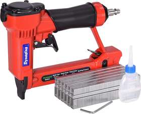 Dynastus 689849537573 Pneumatic Upholstery Staple Gun 22 Gauge 3/8 Wide Crown Air