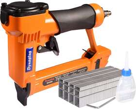 Dynasty Tools 445018529502 Dynastus Pneumatic Upholstery Staple Gun 21 Gauge 1/2 Inch Wide Crown Air Stapler K Dynasty Tools 445018529502 Dynastus Pneumatic Upholstery Staple Gun 21 Gauge 1/2 Inch Wide Crown Air Stapler K
