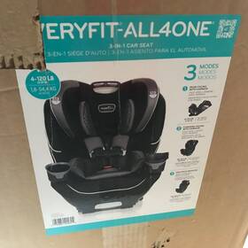 Cs300212441 Evenflo 032884204632 Everyfit 3-in-1 Convertible Car Seat Kingsley Exp 1/28 New