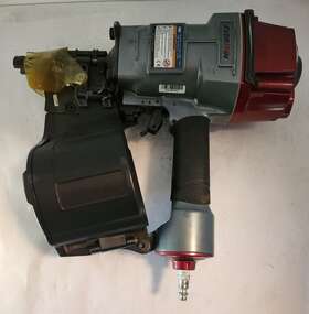Pn80 Everwin - Industrial 80mm 3-1/4 Inch Wire Coil Nailer Used And Untested