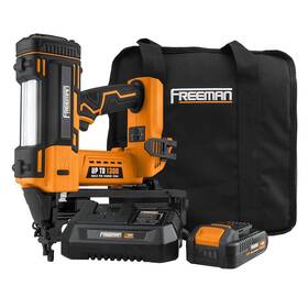 Pe20vfn64 Freeman 816376018934 20 Volt Cordless 16-gauge 2-1/2 Inch Straight Finish Nailer Kit