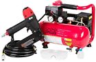 Hcb050401 Brad Nailer And Quiet Air Compressor Combo Kit 601116108705 Hcb050401 Brad Nailer And Quiet Air Compressor Combo Kit 601116108705