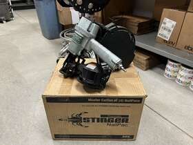Nv50ap Hitachi 50ap2 2 Inch Coil Nailer Gun Plasti-tacker Cap Attachment And Nails