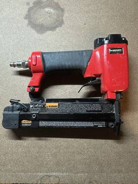 Hdn10500 Husky 1 Inch 23g Micro Pin Nailer Shoots 1/2 To Long Model Hdn10500 Husky 1 Inch 23g Micro Pin Nailer Shoots 1/2 To Long Model