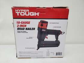 128970-2 Hyper Tough Htbr50 18ga. 2 Inch Brad Air Nailer Jo By54 128970-2 Hyper Tough Htbr50 18ga. 2 Inch Brad Air Nailer Jo By54