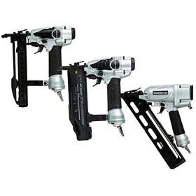 Metabo 754005016473 Hpt 3-piece Finish/trim Nailer Combo Kit Pro Preferred Brand Of Pneu Metabo 754005016473 Hpt 3-piece Finish/trim Nailer Combo Kit Pro Preferred Brand Of Pneu