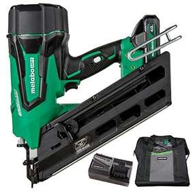 Metabo Hpt 717709029316 Cordless 18v Multivolt Framing Nailer Kit Accepts 2-inch To 3-1
