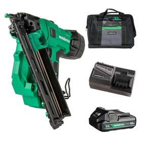 Nt1865daam Metabo Hpt 18v Multivolt Brushless Pro 15-ga Angled Finish Nailer Kit 15 Gauge N Nt1865daam Metabo Hpt 18v Multivolt Brushless Pro 15-ga Angled Finish Nailer Kit 15 Gauge N