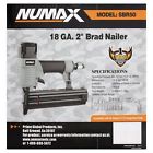 Ndmuqls7lq Numax Cordless Straight Brad Nailer Pneumatic Gauge Nail 639528912153