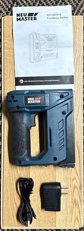 B07srbvptm Neu Master Electric Staple Gun Cordless Guns With Staples And Usb Charger