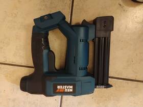 Ntc0023-18 Neumaster Neu Master Cordless Tacker 20v 1/4 Inch Crown 5/8-1 Inch/ 18ga Nail 5/-1/4