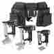 P7tfk Freeman 7 Pc Air Tool Kit Crown Stapler 18 Ga Brad Nail Gun 23 Pin Nailer