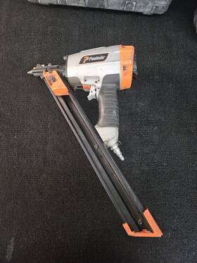 Pf159s-pp Paslode Positive Placement Metal Connector Nailer Used Pf159s-pp Paslode Positive Placement Metal Connector Nailer Used