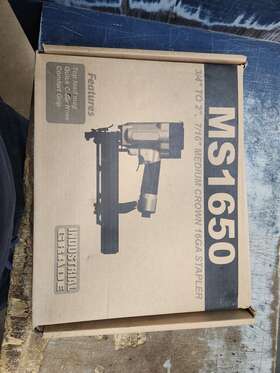 Ms1650p Pneutools 16 Gauge 2 Inch Stapler 120psi Ms1650p Pneutools 16 Gauge 2 Inch Stapler 120psi