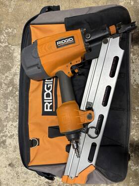 Ridgid 350cha Pneumatic Clipped Head Framing Nailer 30 -34 2 Inch -3.5