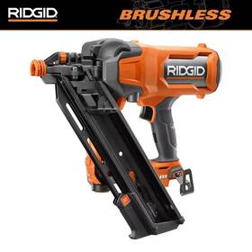R098951b Ridgid 18v Brushless Cordless 30 3-1/2 Inch Framing Nailer Tool Only