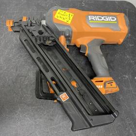 R09895dy Ridgid 30 Degree Framing Nailer - For Parts Or Repair R09895dy Ridgid 30 Degree Framing Nailer - For Parts Or Repair
