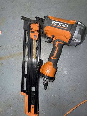 R3550rhf3 Ridgid 21 Gauge Framing Nailer Not Test As Is R3550rhf3 Ridgid 21 Gauge Framing Nailer Not Test As Is