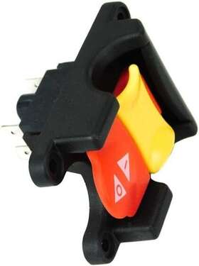 Ryobi 089110109712 Replacement Switch Assembly Yellow Ryobi 089110109712 Replacement Switch Assembly Yellow