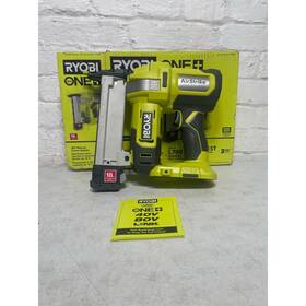 P361 Ryobi Power Tools One 18v 18-gauge Cordless Airstrike Narrow Crown Stapler Tool Only P361 Ryobi Power Tools One 18v 18-gauge Cordless Airstrike Narrow Crown Stapler Tool Only