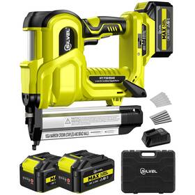 Silvel 720141059872 2 Inch Cordless Brad Nailer 2-in-1 21v Electric With 2.0ah Batte