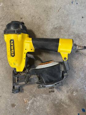 Srn175 Stanley Coil Roofing Nailer Air Nail Gun Srn175 Stanley Coil Roofing Nailer Air Nail Gun