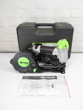 Cn100 Stinger 300026774405 Tools 1 Inch 15 Degree Pneumatic Roofing Underlayment Cap Nailer Cn100 Stinger 300026774405 Tools 1 Inch 15 Degree Pneumatic Roofing Underlayment Cap Nailer