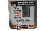T16n150fnb Simpson Swan Secure Straight Stainless Steel 744039308453 T16n150fnb Simpson Swan Secure Straight Stainless Steel 744039308453