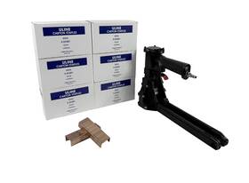 H-1027 Uline Pneumatic Stick Stapler Inch C -5 8 With 12 000 C34 3 4 Staples