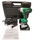 Wh18dgl Hitatchi Hitachi Impact Batteries Charger Kit Wh18dgl Hitatchi Hitachi Impact Batteries Charger Kit