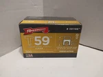 Arrow Fastener 591188 Insulated Cable Staples, T59, 0.024 X 0.048 Ga, 1/4. Fixed Price $14.89.
