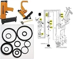 Pro-parts New O-ring Maintenance Rebuild Kits For Bostitch Hardwood Floor Nailer. Fixed Price $21.76.