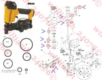 3 X Bostitch Roofing Nailer RN46-1 O-ring Kits. Fixed Price $19.75.