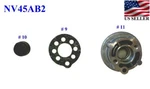 Cofast Head Cap Set 876-711, Gasket And Valve For Aftermarket Hitachi NV45AB2. Fixed Price $24.99.