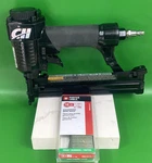 Campbell Hausfeld 1-1/4" Pneumatic Brad Nailer /stapler 18 Gauge SB323200 Works. Fixed Price $28.00.